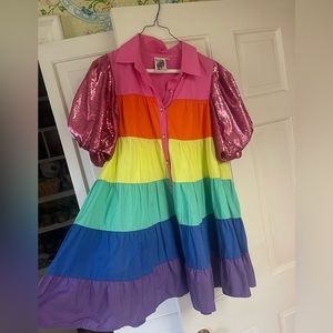 Queen of Sparkles tiered dress